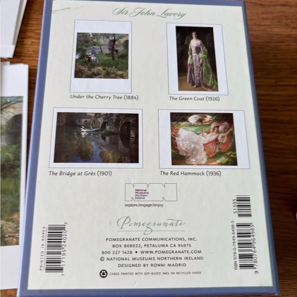 Sir John Lavery Art Postcard Set